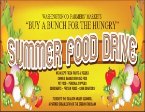 food drive summer