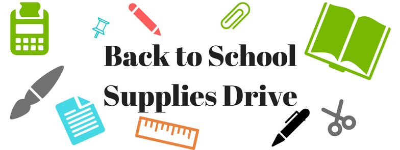 Back to School Supplies Drive