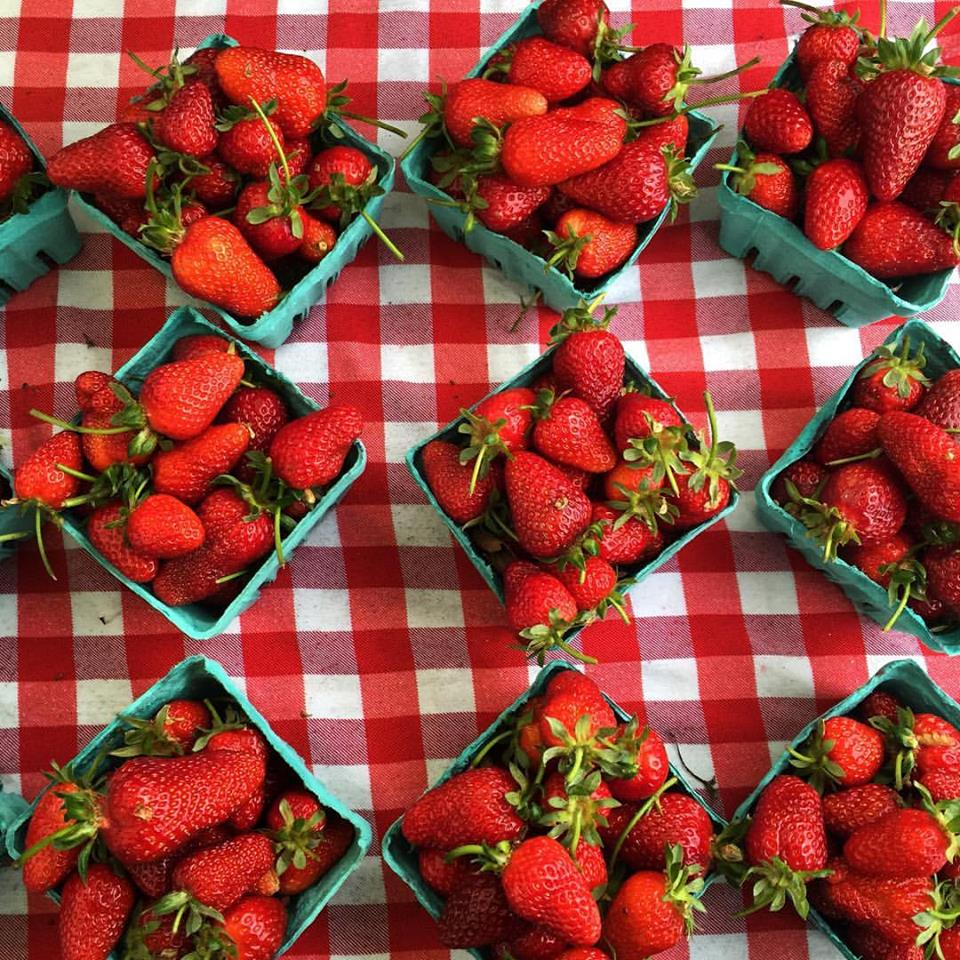 Strawberries at the Market?